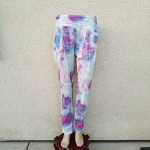 See by Chloe Tie Dye Cotton High Waist Pants Sz 4